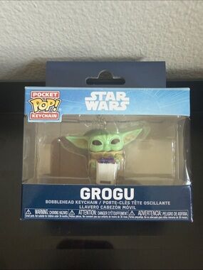 Funko Grogu Pocket Pop! Bobblehead Keychain Star Wars Mandalorian